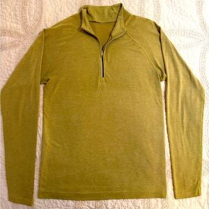Lululemon “Vent Tech 1/2 zip” Longsleeve shirt- Large